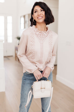 Picture This Top In Blush Womens 