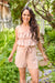 Pink Skies Romper Womens 