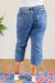 Simple Is The Way Wide Leg Capris Womens 