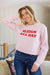 Sleigh All Day Sweatshirt In Pink Womens 