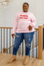 Sleigh All Day Sweatshirt In Pink Womens 