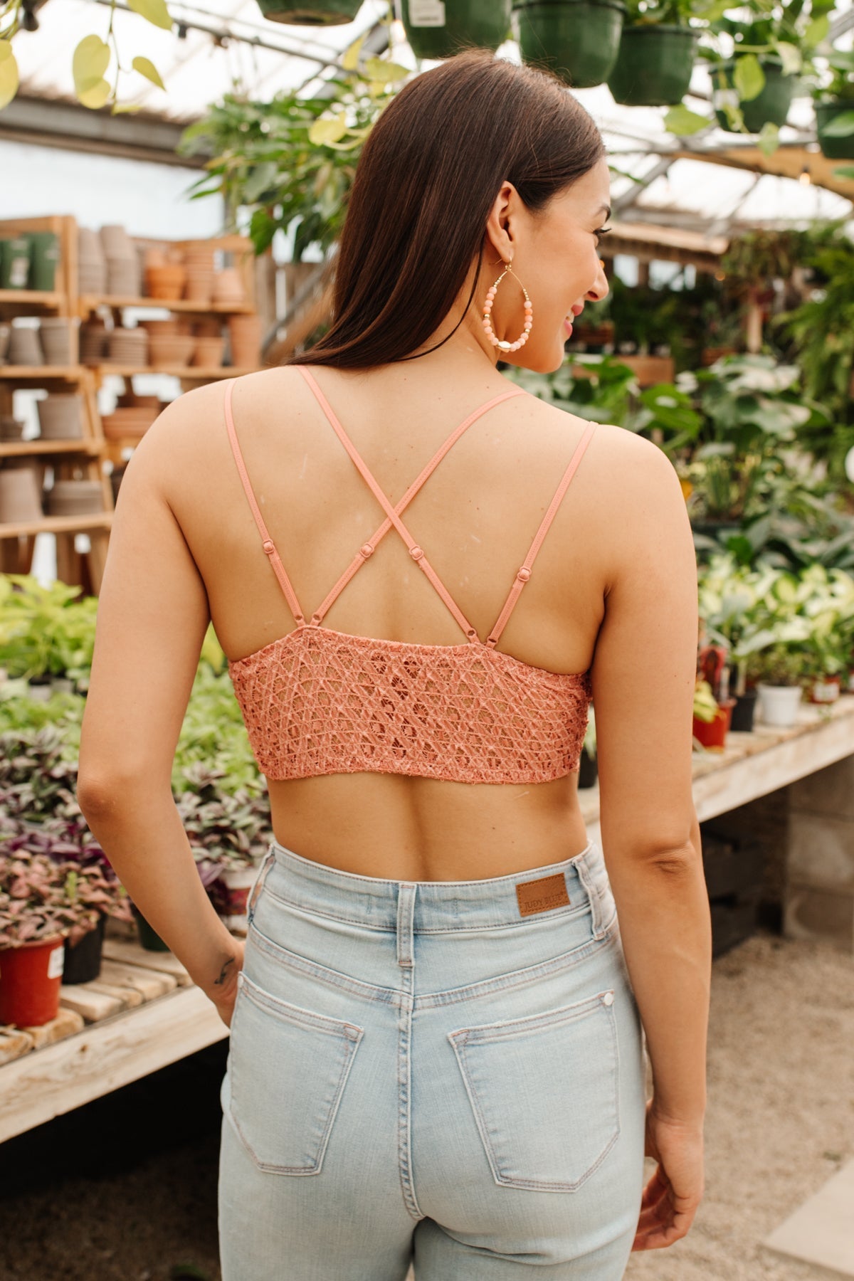 So This is Love Bralette in Coral Haze Womens 