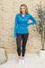 Doorbuster: Staying Swift Activewear Jacket in Hawaiian Blue Womens 