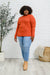 Stylin Girl Turtleneck in Rust Womens 