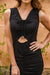 Summer Nights Black Dress Womens 