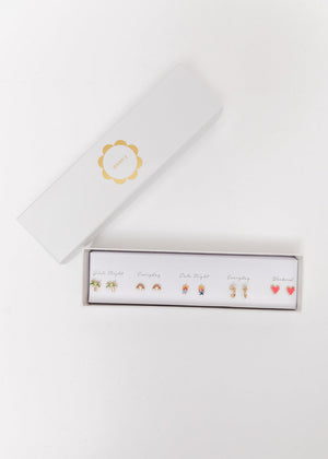 Sunny State Of Mind Box Earring Set Womens 