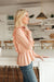 Sweet Confession Top In Blush Womens 