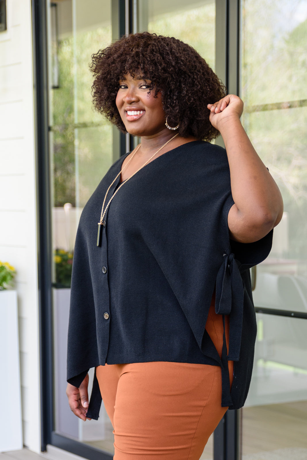 The Finale Top in Black Womens 