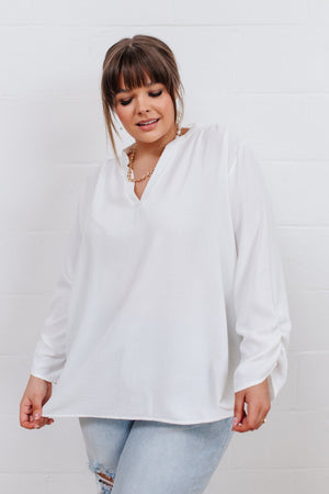 Thriving Top in White Womens 