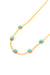 Turquoise Squares Necklace