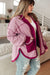 Two Hearts Jacket In Plum Womens 