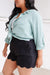 Unwavering Confidence Blouse in Light Blue Womens 