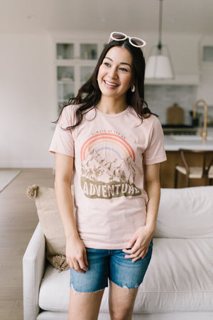 Up For An Adventure Tee Womens 