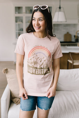 Up For An Adventure Tee Womens 