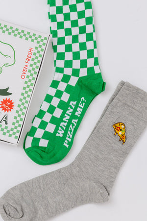 Veggie Pizza Sock Set Womens 