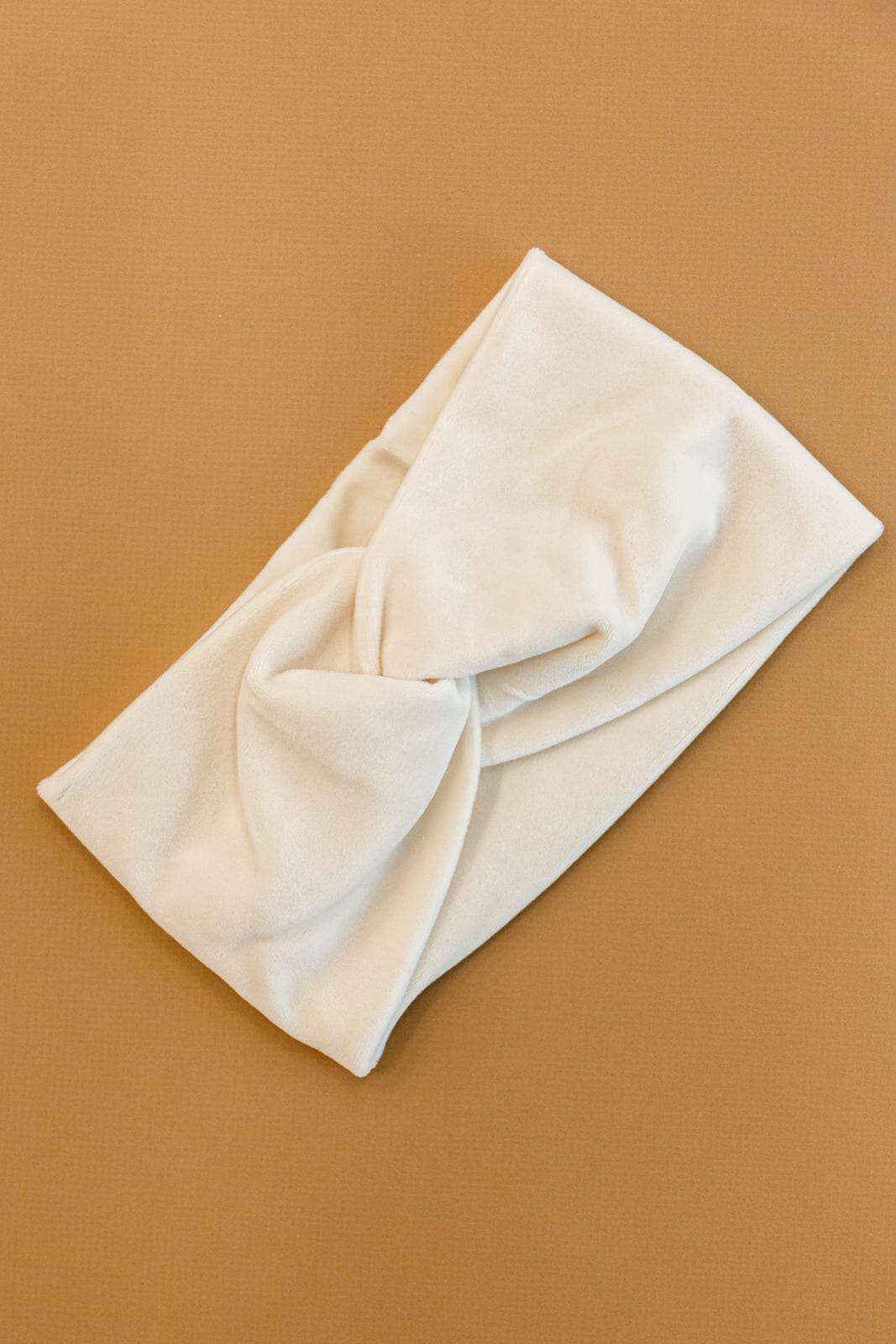 Doorbuster: Velvet Twist Headband In Ivory Womens 