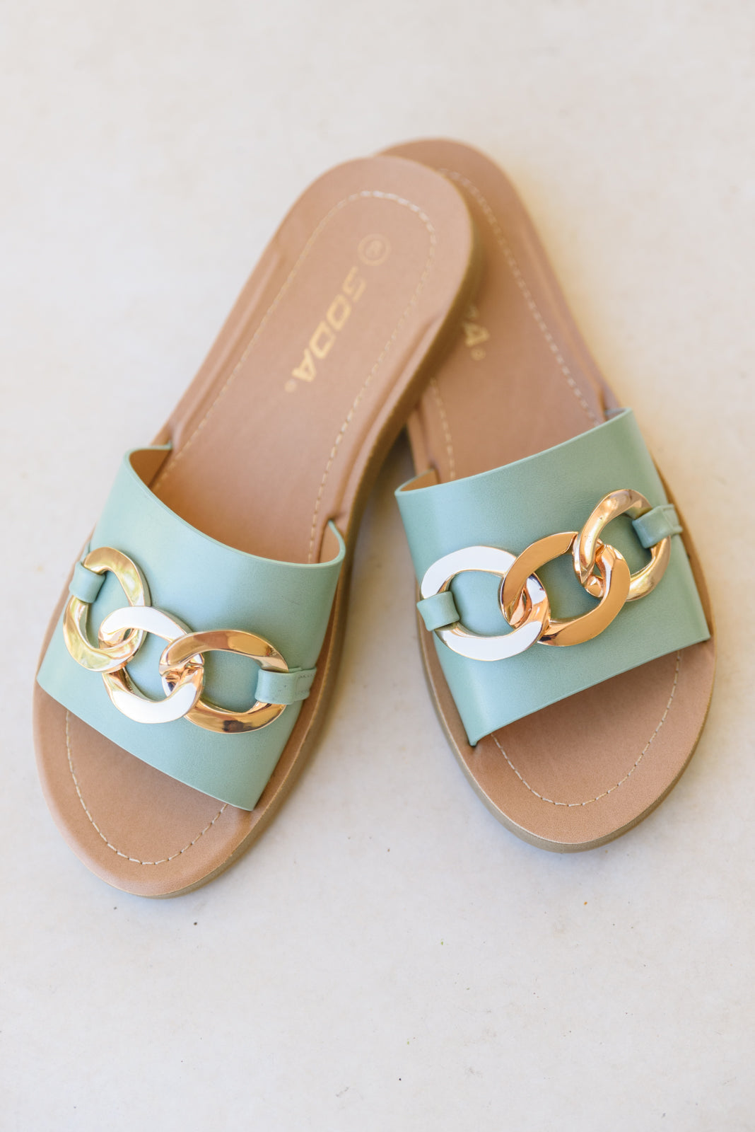 Wander Often Slides in Mint Womens 