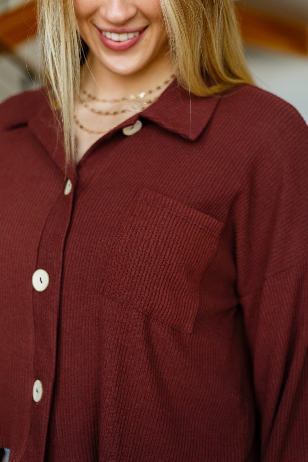 Wild Is The Wind Shacket Womens 