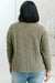 Wishful Thinking Henley In Olive Womens 