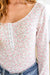 Wistful Wishes Floral Henley Bodysuit