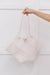 Woven Tote in White Womens 