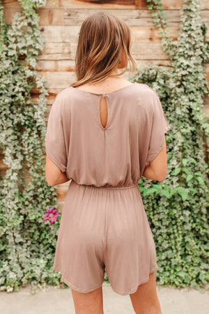 You're in Luck Romper Womens 