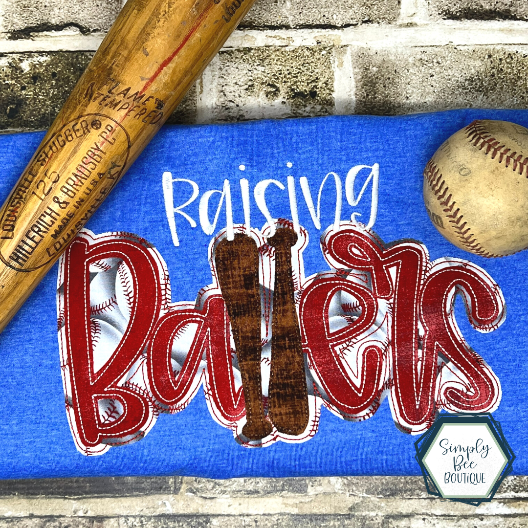 Raising Ballers Embroidered Shirt